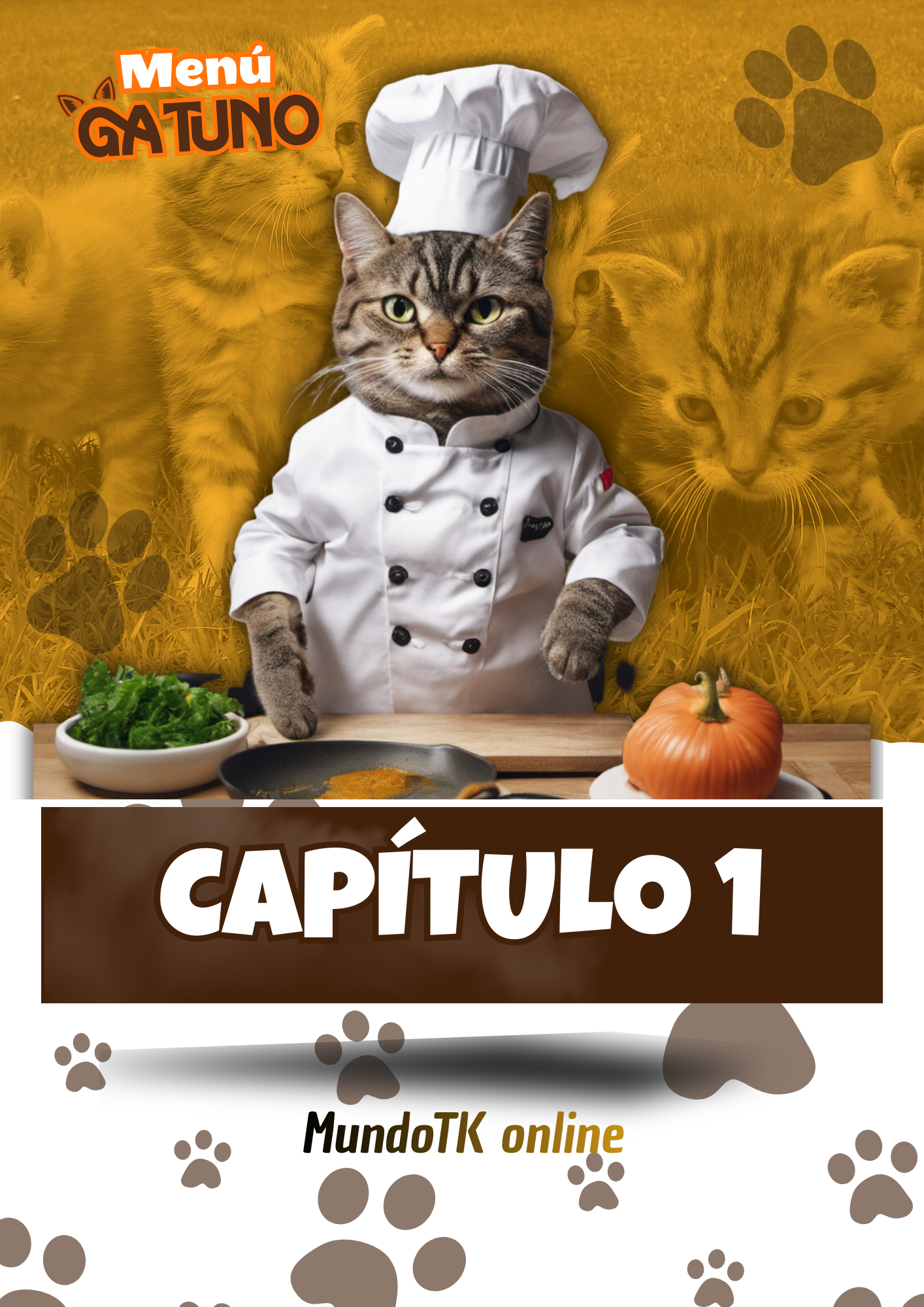 Menú Gatuno | 100 Recetas Caseras para Gatos | Descarga Inmediata