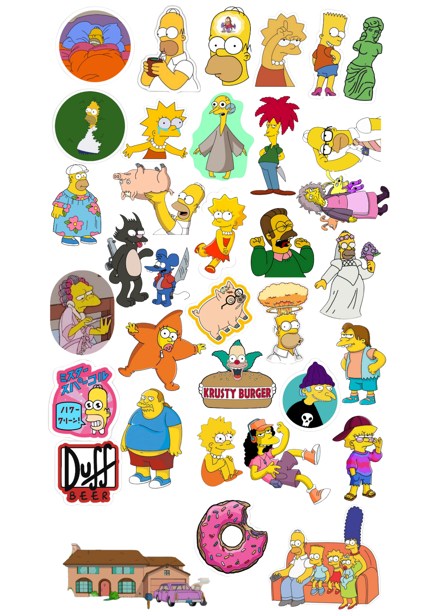 MEGA PACK para Sublimación y Stickers! - Mas de 1.000 imagenes