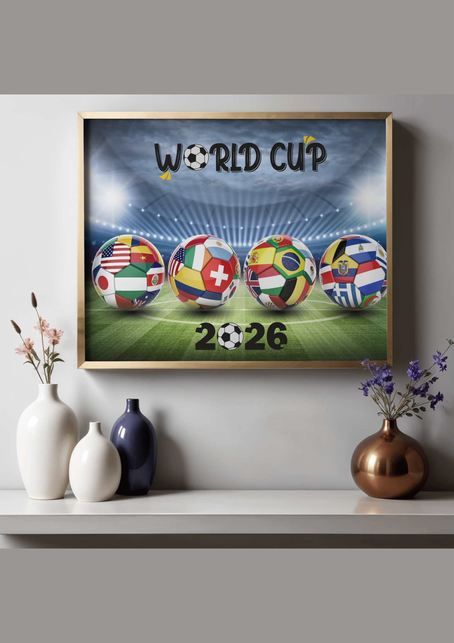 Poster FIFA 2026 – Copa del Mundo | Descarga Digital Imprimible