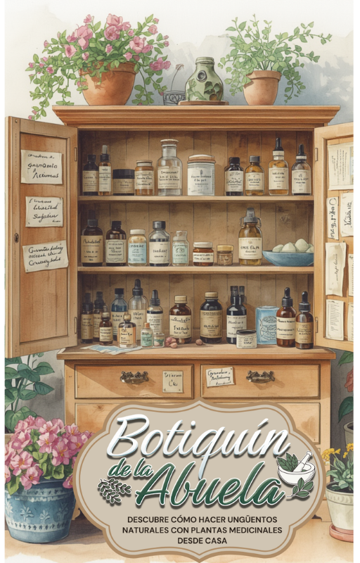 Botiquín de la Abuela - Ebook de remedios caseros y ungüentos naturales