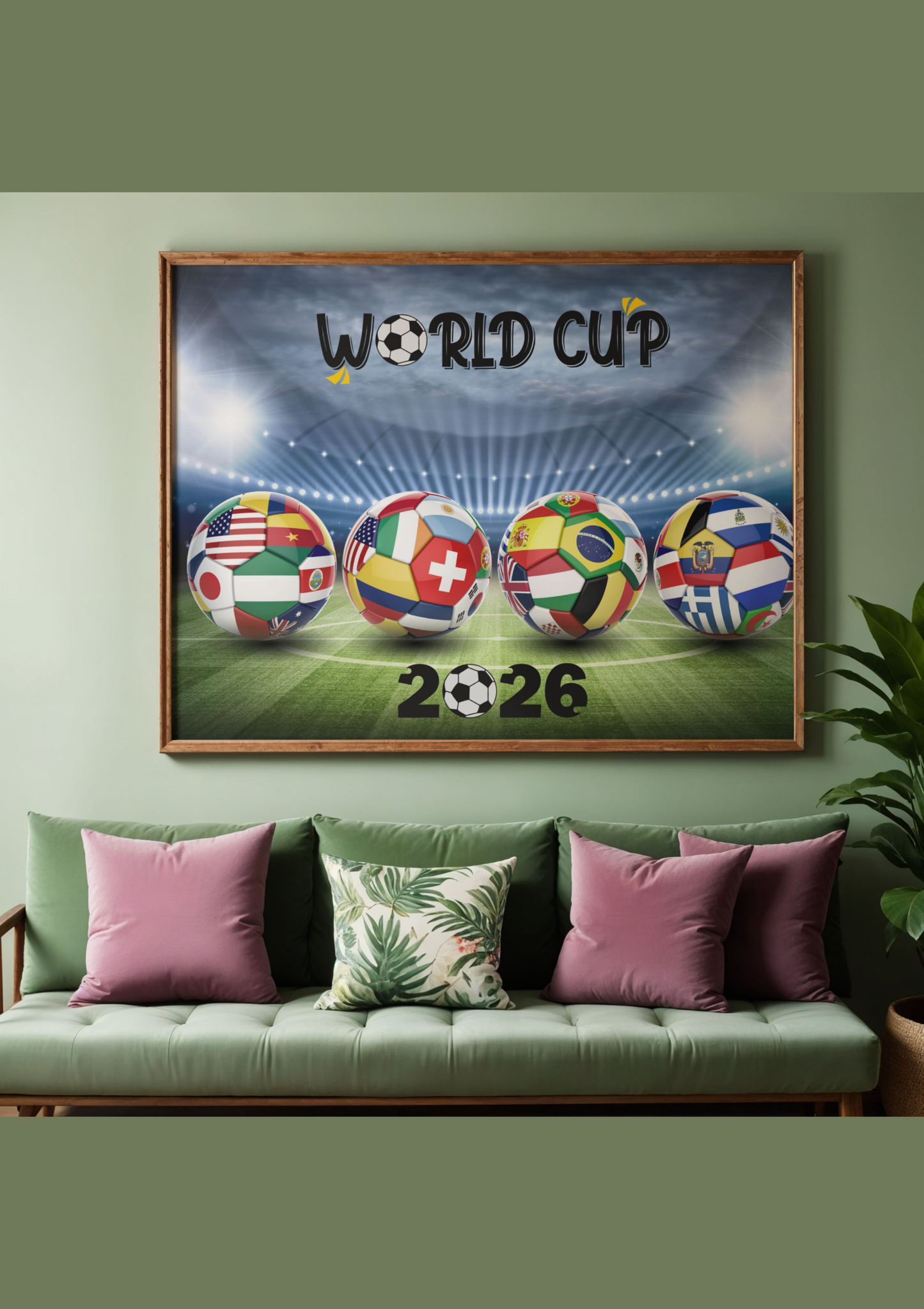 Poster FIFA 2026 – Copa del Mundo | Descarga Digital Imprimible