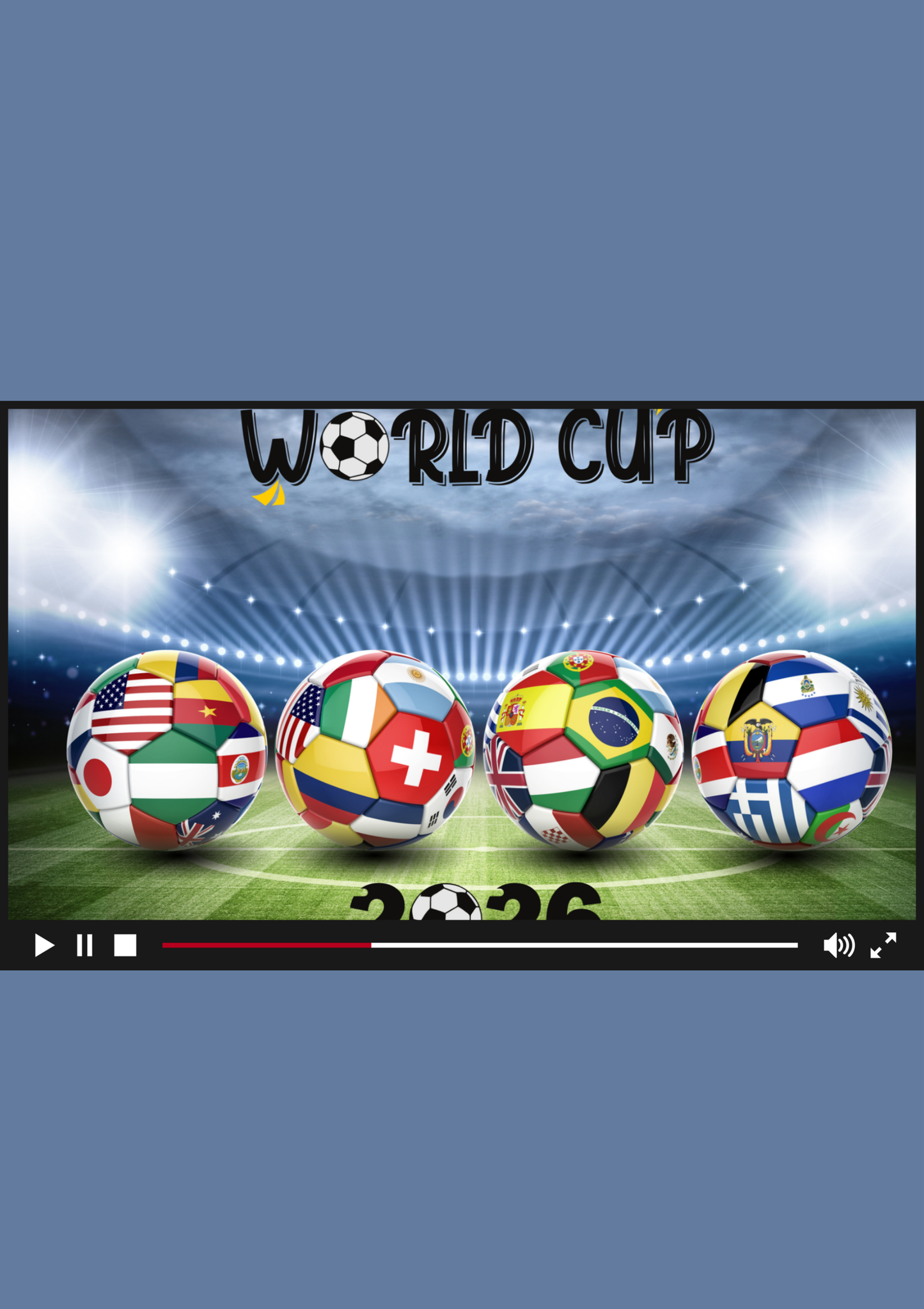 Poster FIFA 2026 – Copa del Mundo | Descarga Digital Imprimible