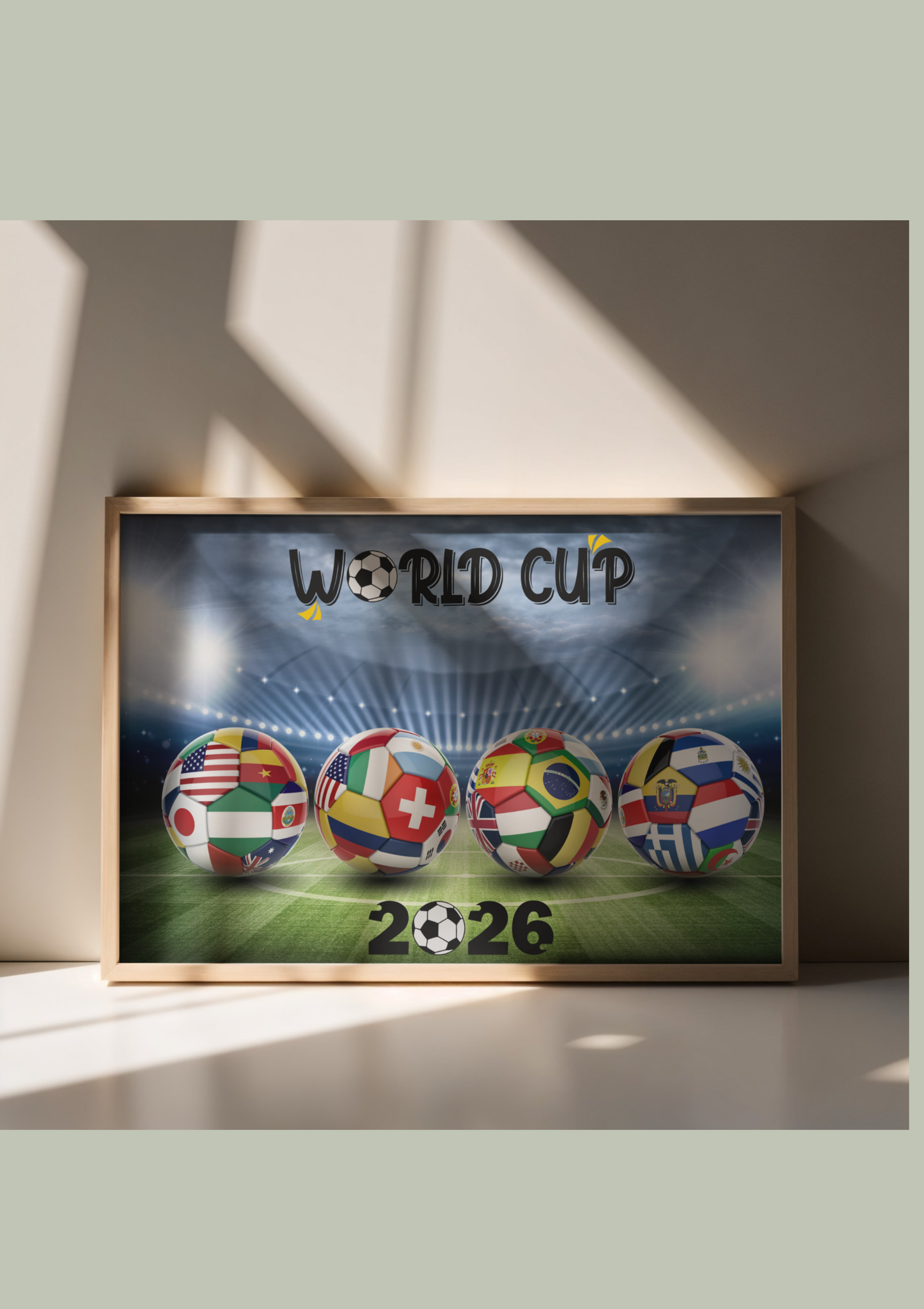 Poster FIFA 2026 – Copa del Mundo | Descarga Digital Imprimible