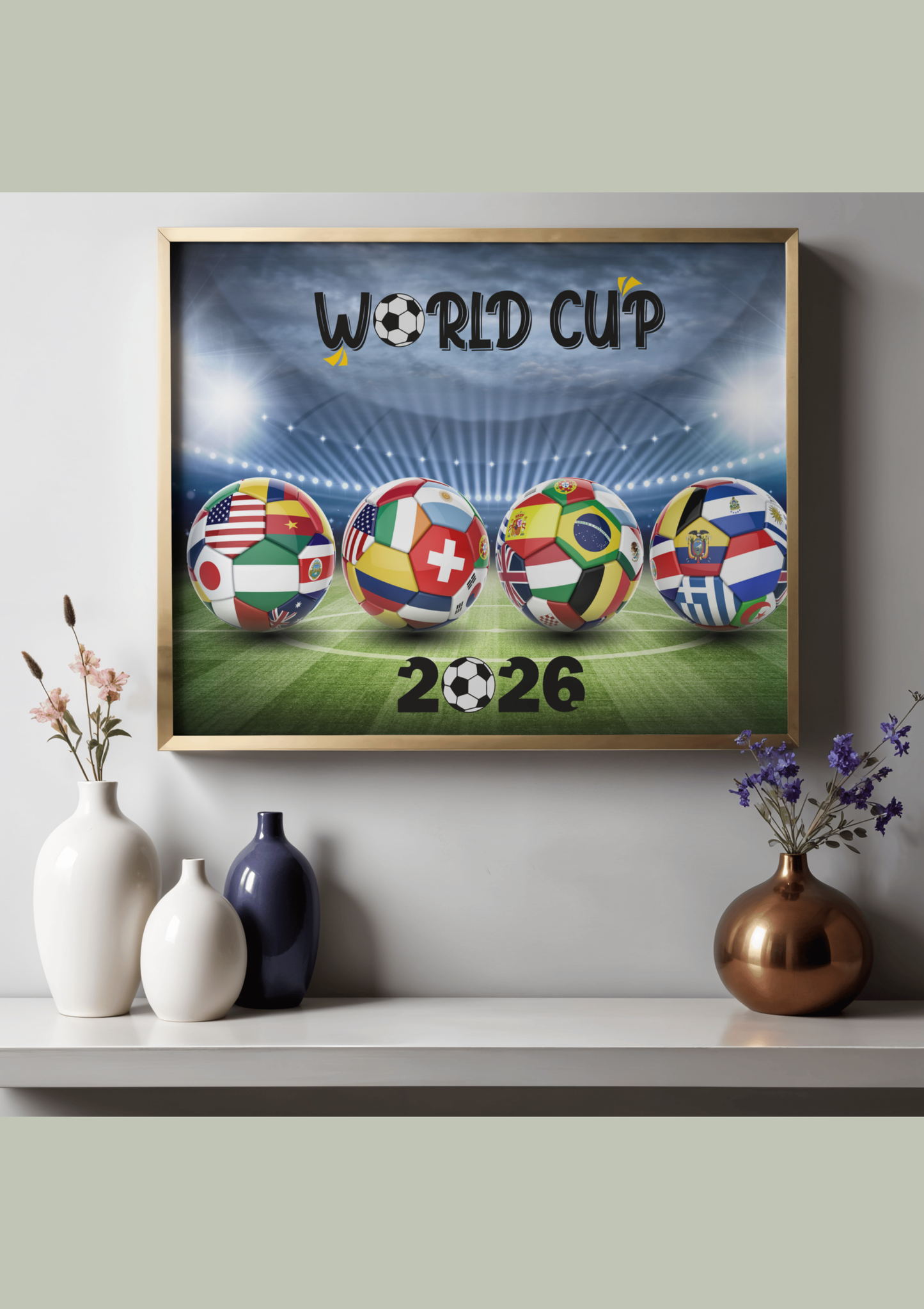 Poster FIFA 2026 – Copa del Mundo | Descarga Digital Imprimible