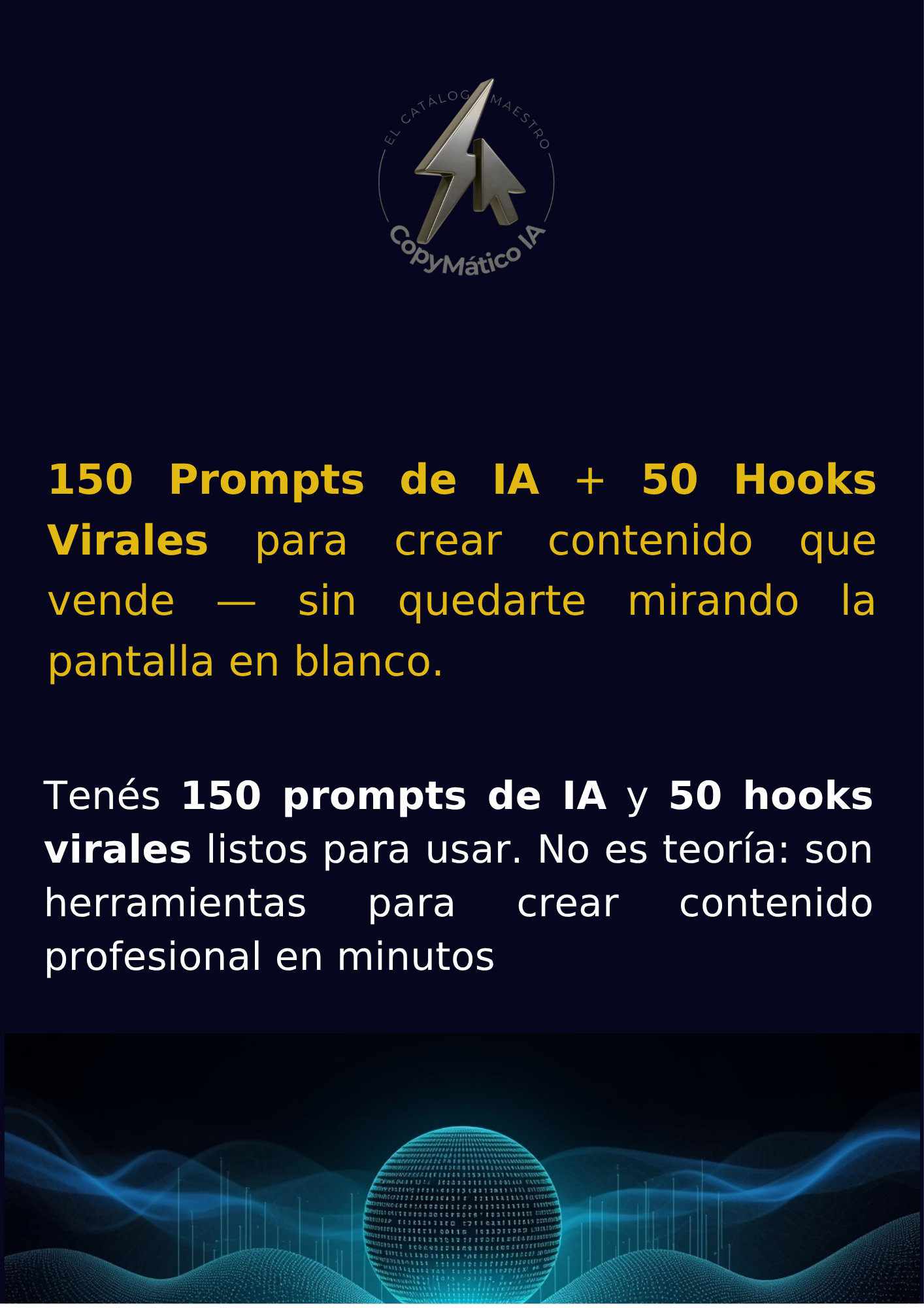 VentaFlash IA: Catálogo Maestro de Prompts para ChatGPT + 150 Prompts & 50 Hooks GRATIS