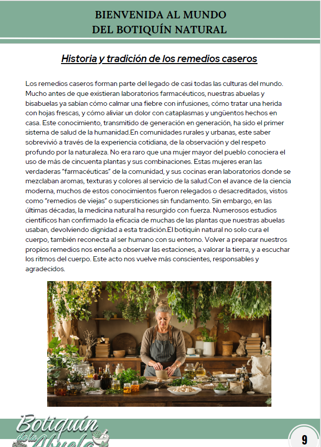 Botiquín de la Abuela: Remedios Caseros y Ungüentos Naturales