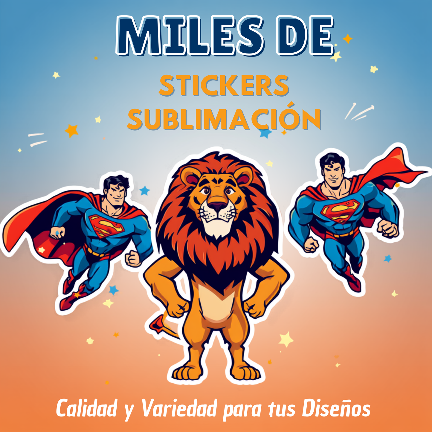 MEGA PACK para Sublimación y Stickers! - Mas de 1.000 imagenes